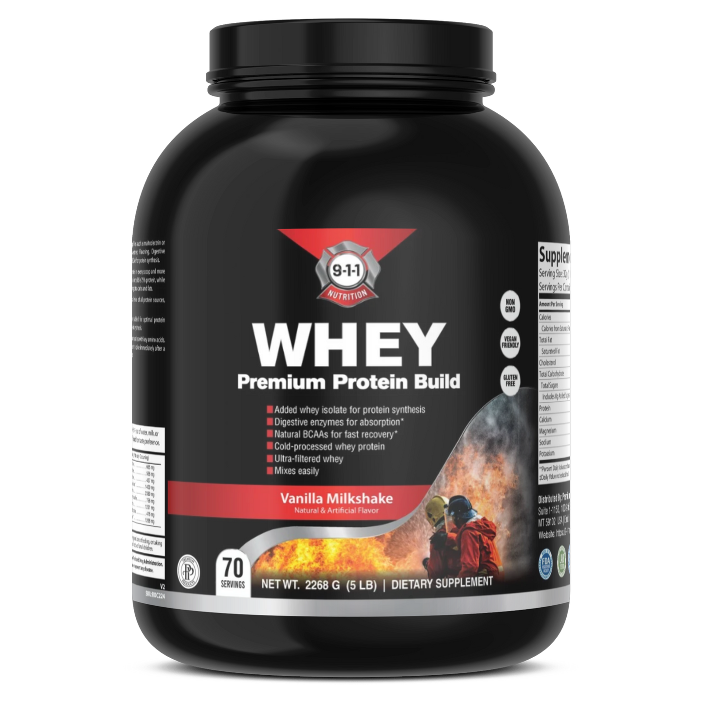 Whey: Premium Protein Build