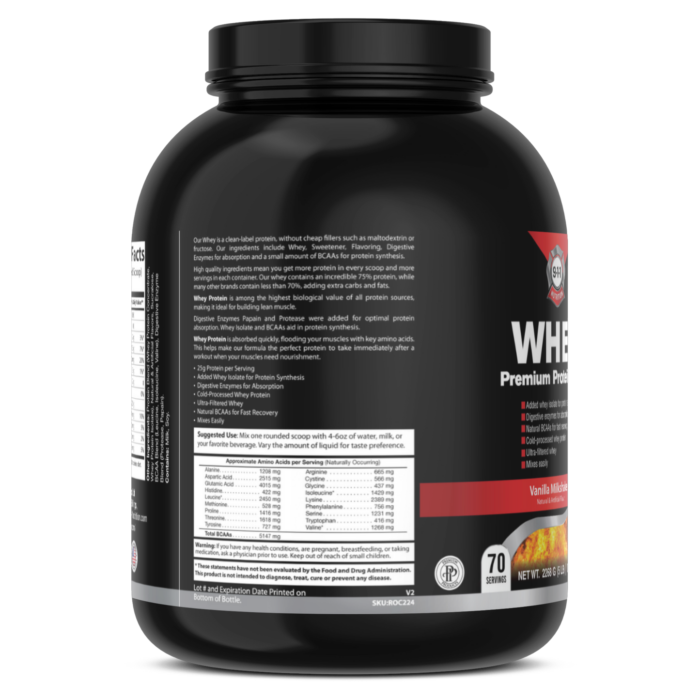 Whey: Premium Protein Build