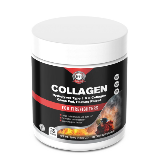 Collagen for Firefighters (Hydrolyzed Type I & III Collagen Grass Fed, Pasture Raised)